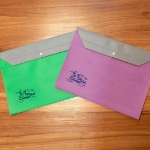  پوشه دکمه دار پارچه ای