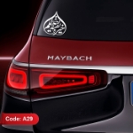 برچسب شیشه اتومبیل