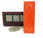 پک قرآن و مفاتیح جلد رنگی جیب پالتویی