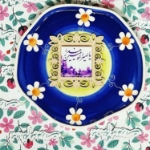 قاب کاشی مگنت دار ( طرح امیرالمومنین علیه السلام )