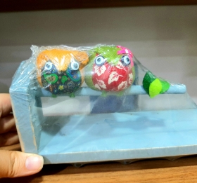 جا کلیدی آبی دو جغد