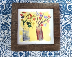 قاب طرح نقاشي