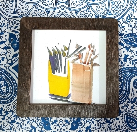 قاب طرح نقاشي