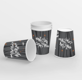 لیوان کاغذی طرح های فاطمی - حضرت زهرا (س) - فاطمیه