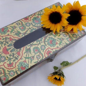 جا دستمال کاغذی چوبی طرح سنتی
