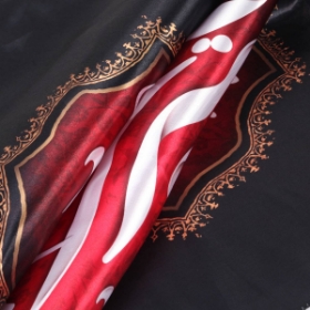 پرچم ساتن تمام رنگی یا فاطمه الزهرا