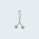 گيره فلزي روسري/ساده/مرواريدي (رنگي)