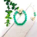 دستبند به همراه گیره روسری طرح حضرت علی (ع) - رنگی