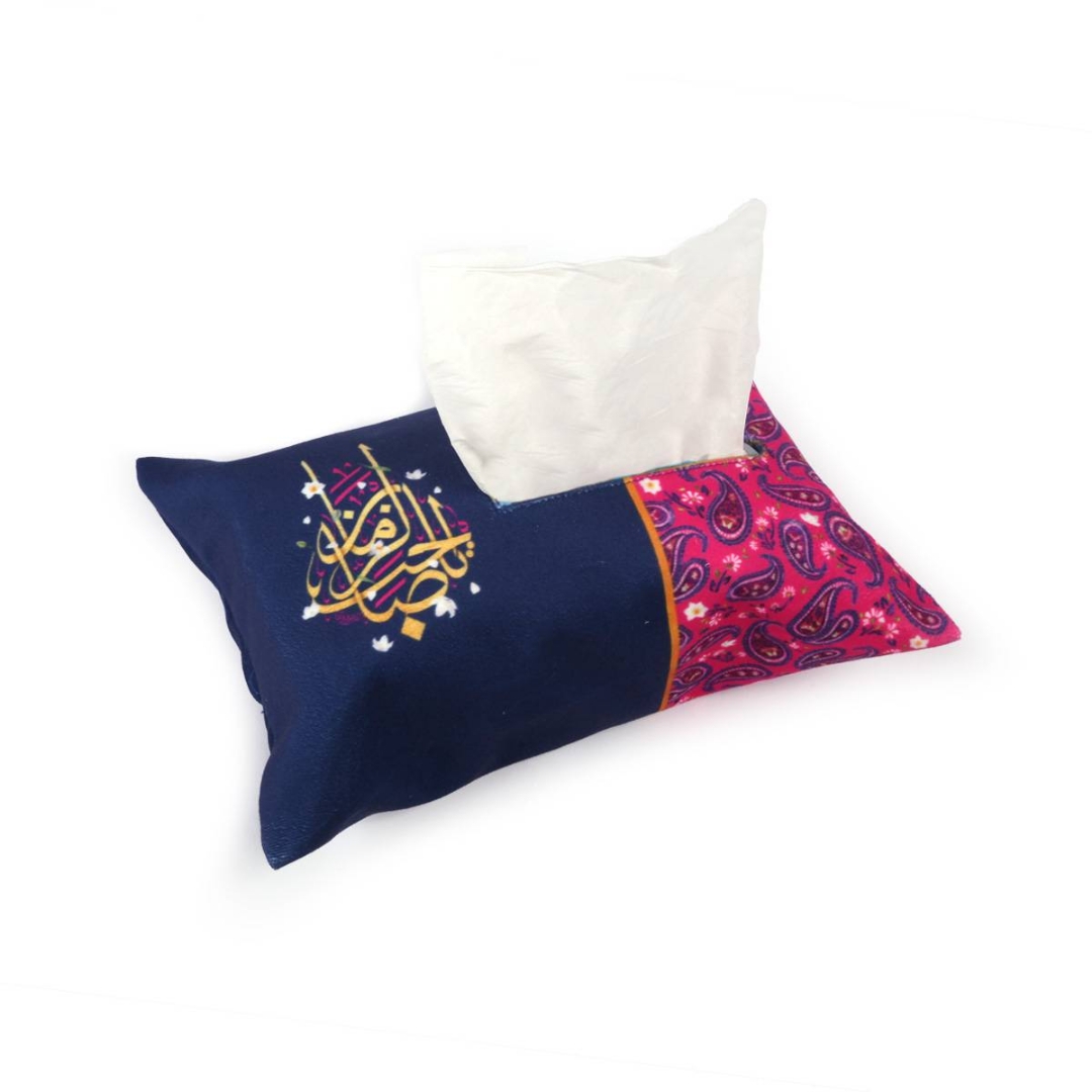 کاور دستمال کاغذی طرح با شعار یا صاحب الزمان