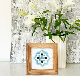 قاب فرش نام مبارک حضرت علی علیه السلام کد ٣٠