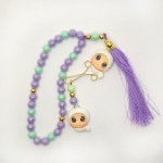 تسبیح به همراه گیره روسری طرح های حجاب