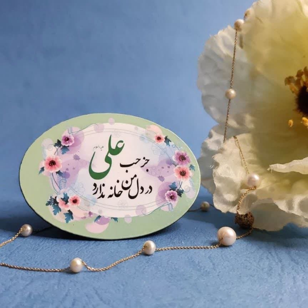 مگنت بیضی جز حب علی در دل من خانه ندارد