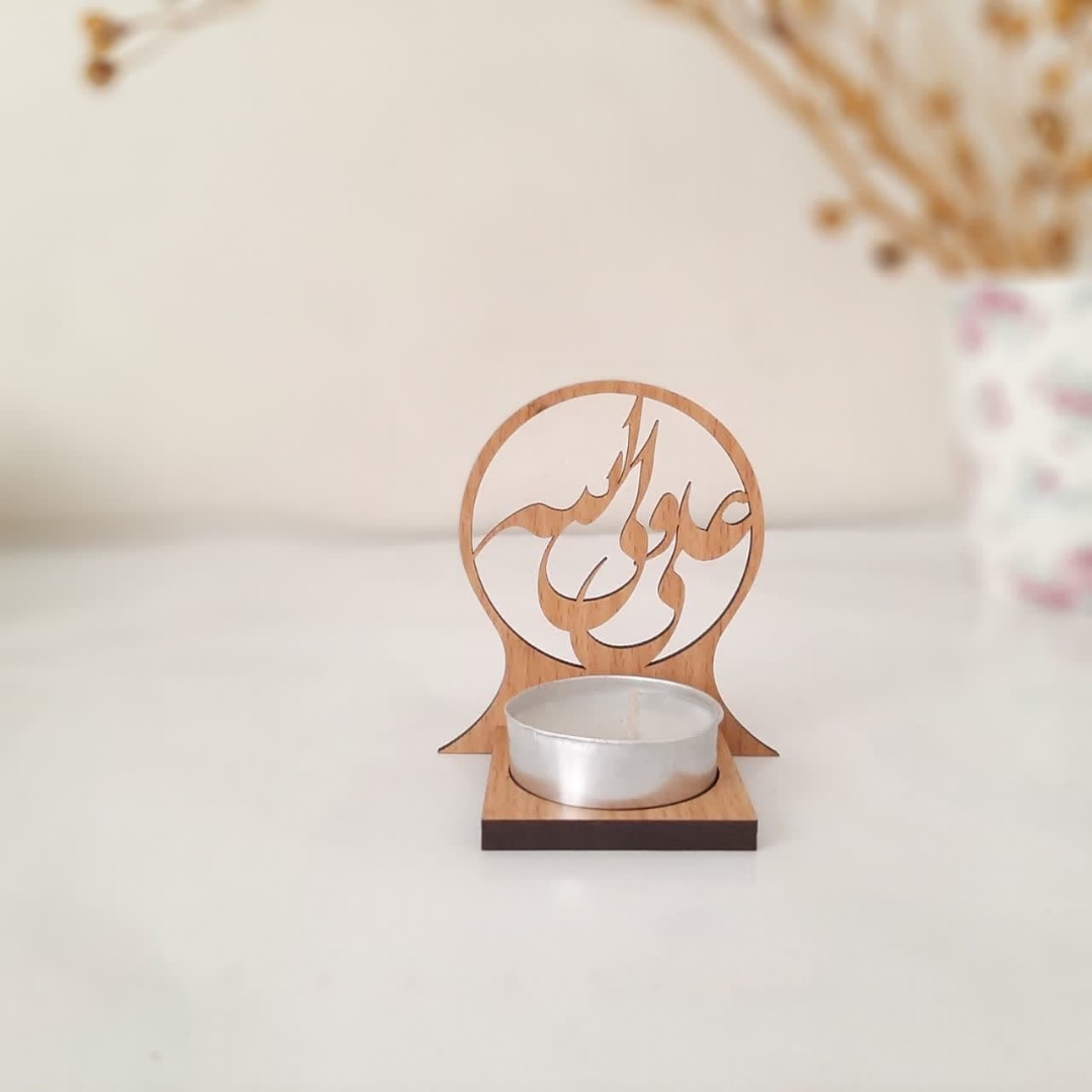 جاشمعی چوبی علی ولی الله