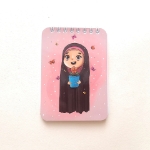 دفترچه یادداشت خط دار طرح های حجاب و نیایش