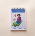 دفترچه یادداشت خط دار طرح های حجاب و نیایش