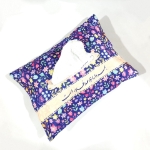 کاور دستمال کاغذی مخمل همه داراییم عهد غدیر است - زمینه بنفش