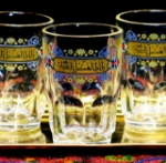 استکان عینکی طرح یا ابالفضل العباس - محرم