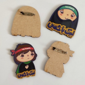 پیکسل چوبی طرح لبیک یا حسین