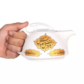 قوری چینی مدل هتلی طرح یا ابوالفضل العباس- محرم