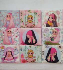 جانماز جیبی دخترانه طرح های حجاب