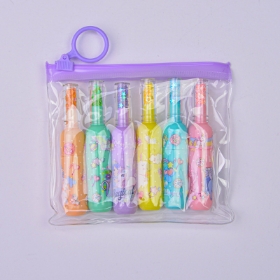 ماژیک علامت زن 6 رنگ مدل یونیکورن- ماژیک هایلایت- ماژیک فانتزی