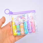 ماژیک علامت زن 6 رنگ مدل یونیکورن- ماژیک هایلایت- ماژیک فانتزی