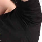 تصویر  تیشرت مشکی  کودکانه طرح مادر من زهراست