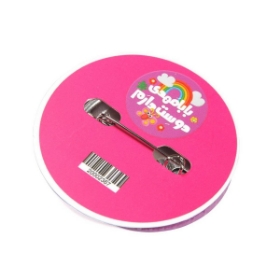 پیکسل فلزی طرح بابا مهدی دوست دارم - بنفش