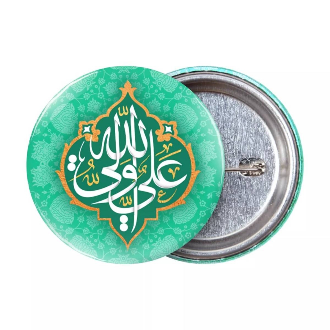 تصویر  پیکسل فلزی طرح علی ولی الله