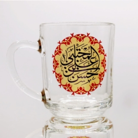 لیوان دسته دار طرح امام حسن المجتبی - رمضان