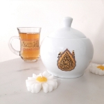 خرید و قیمت قندان مذهبی چینی طرح یا اباعبدالله | فروشگاه فرهنگی دیدار