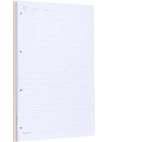 تصویر  کاغذ کلاسور چهار سوراخی / بسته 100 عددی