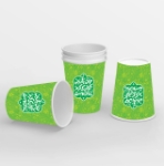 لیوان کاغذی طرح جان به قربان کریمی که کرم زنده از اوست- رمضان