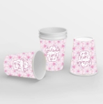 لیوان کاغذی طرح همه هست آرزویم که ببینم از تو رویی - نیمه شعبان