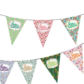 ریسه ساتن مثلثی طرح اللهم عجل لولیک الفرج