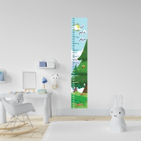 خط کش اندازه گیری قد - طرح من یار امام مهربانم