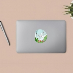 استیکر ژله ای طرح من یار امام مهربانم