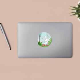 استیکر ژله ای طرح من یار امام مهربانم