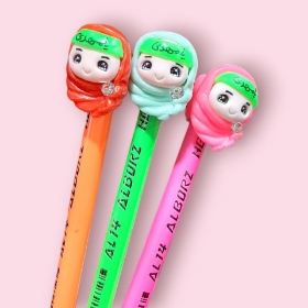 مداد و سرمدادی عروسکی یا مهدی - دخترانه