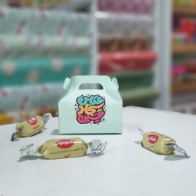 مدل جعبه شکلات طرح میلاد سه نور