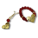 دستبند به همراه گیره روسری طرح امام عصر (عج) - رنگی