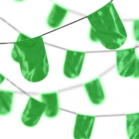 ریسه ساتن بدون نوشته - سبز