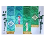 شال کودکانه رنگی طرح های امام عصر - پسرانه