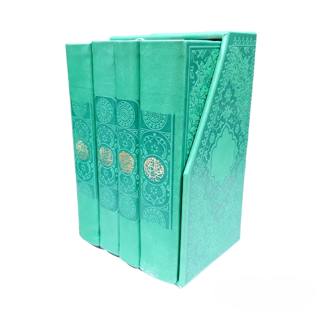 تصویر  مجموعه ۴ جلدی قرآن،نهج البلاغه،صحیفه سجادیه، منتخب مفاتیح / سبز بهاری
