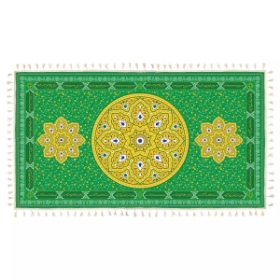 سفره سپاس شش نفره - 120*220 سانتی متر - سبز