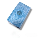 تصویر  قرآن پالتویی / آبی نفتی