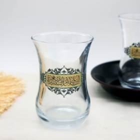 استکان کمر باریک طرح السلام علی السیده رقیه - محرم