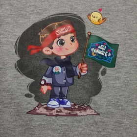 تصویر  تیشرت پسرانه آستین کوتاه طرح زائر کوچلو