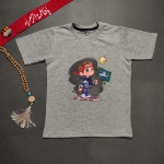 تصویر  تیشرت پسرانه آستین کوتاه طرح زائر کوچلو