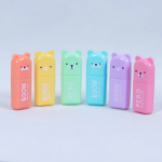 تصویر  ماژیک علامت زن 5 رنگ دارای جعبه طرح تدی